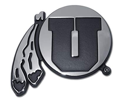 University of Utah Drum and Feather Logo - Amazon.com: University of Utah (Drum & Feather) Emblem: Sports ...