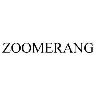 Zoomerang Logo - ZOOMERANG Trademark of Jumping Extreme Inc. Number