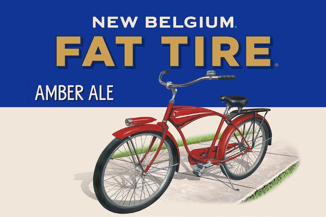 Fat Tire Logo - Fat Tire Amber Ale | New Belgium Brewing