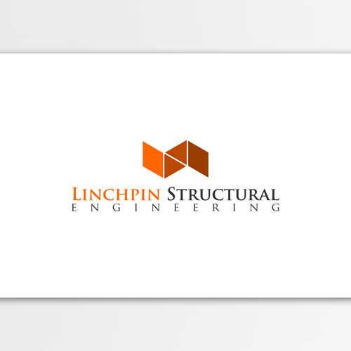 Structural Engineering Logo - logo for Linchpin Structural Engineering. Logo design contest