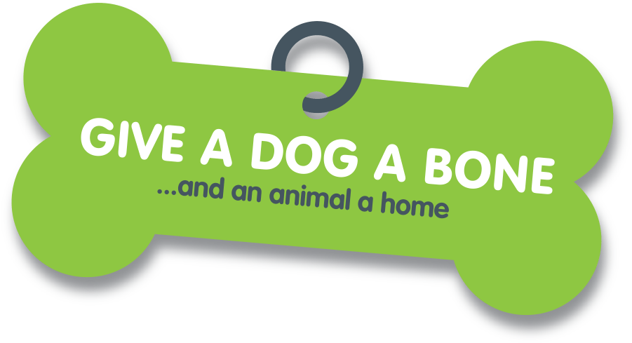 Blue Dog Green Logo - Press Kit. Give a Dog a Bone.and an animal a home