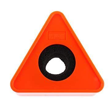 Orange Triangle Logo - MagiDeal Triangle 40mm Round Handheld Mic Interview Microphone Logo ...