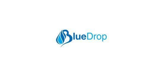 Blue Drop Logo - Logo Design Inspiration: 36 Water Drop Logos | Logo | Logos, Drop ...
