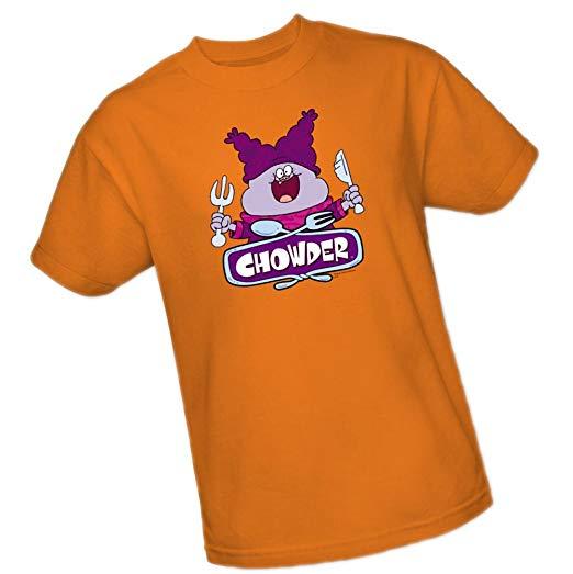 Cartoon TV Logo - TV Show Logo Chowder Cartoon Network Adult T Shirt