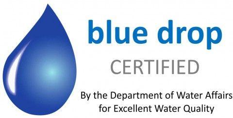 Blue Drop Logo - COME TO EKURHULENI FOR BEST DRINKING WATER IN THE COUNTRY