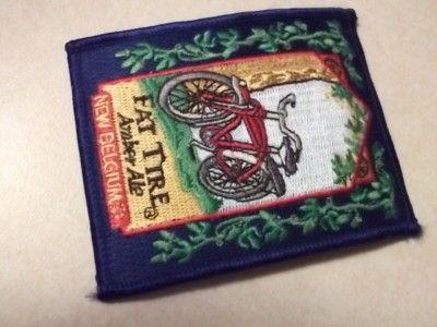 Fat Tire Logo - Fat Tire Beer Bicycle logo patch, very cool artwork NEW | #149610240