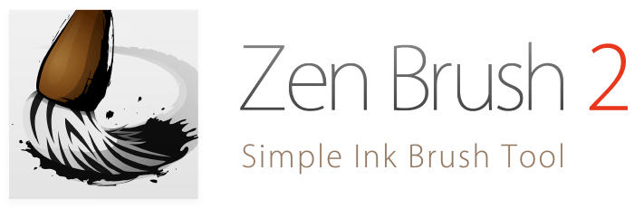 Zen Windows Logo - Zen Brush 2 for Windows 10 - Simple Ink Brush Tool - PSOFT MOBILE