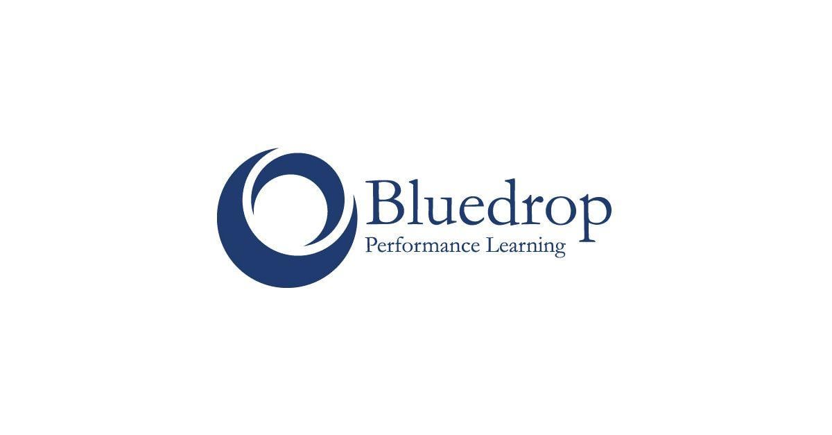 Blue Drop Logo - $7.6 Million Investment in Bluedrop to Develop Innovative Training