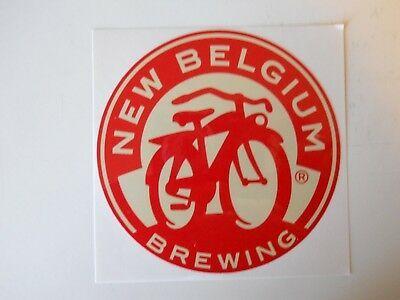 Fat Tire Logo - NEW BELGIUM BREWING Sticker BICYCLE LOGO craft beer brewery Fat Tire