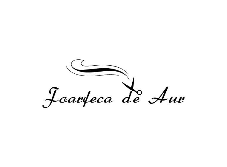 Stylist Logo - Logo design for Foarfeca de Aur - Hair stylist salon hand made ...