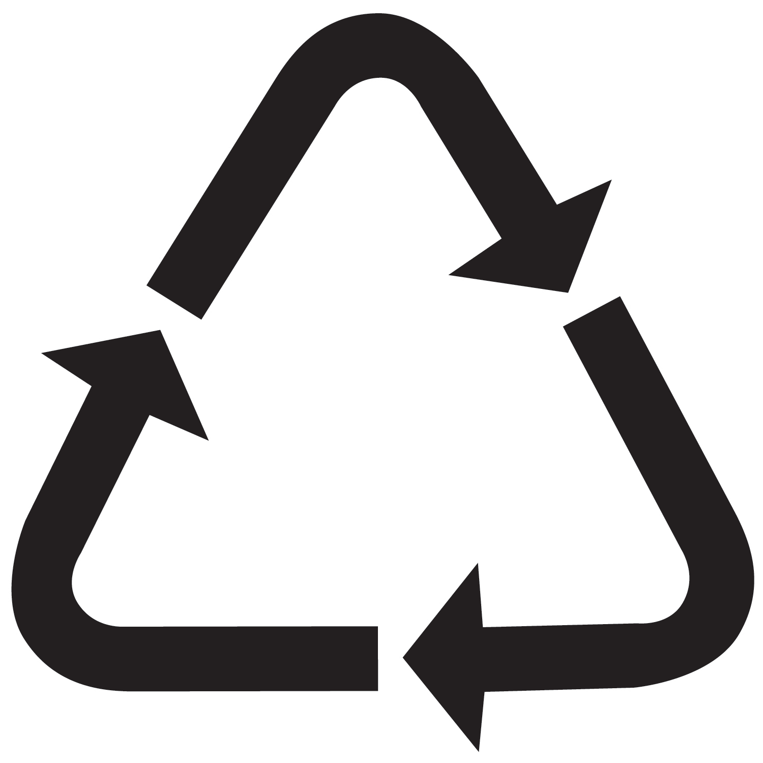 Please Recycle Logo - Free Recycling Sign, Download Free Clip Art, Free Clip Art on ...