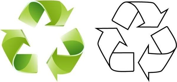 Green Recycle Logo - Recycle free vector download (428 Free vector) for commercial use ...