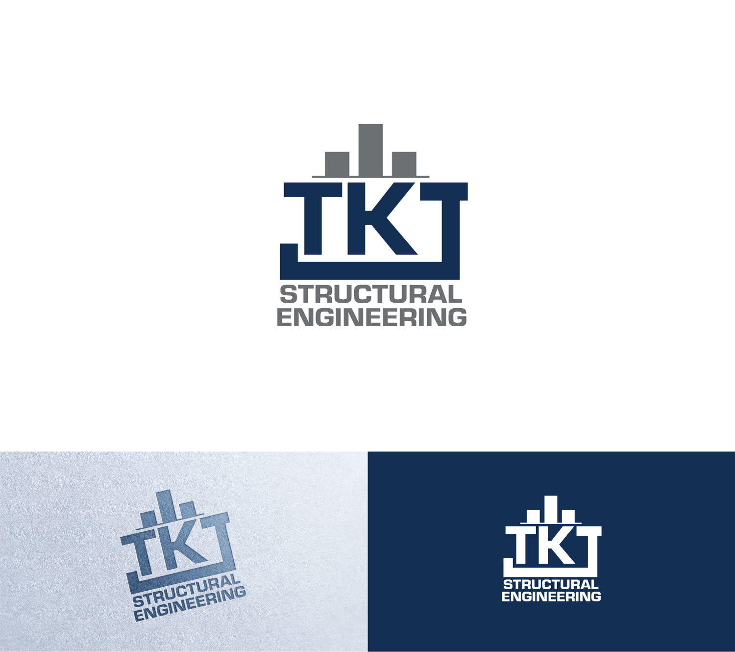 Structural Engineering Logo - Professional, Serious, Civil Engineer Logo Design for TKJ Structural ...