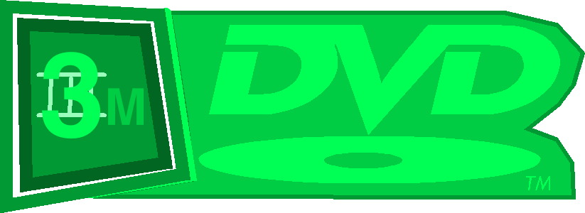 Green DVD Logo - 3M DVD Logo.png