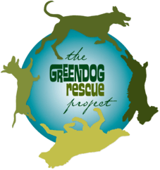 Blue Dog Green Logo - Green Dog Rescue Project