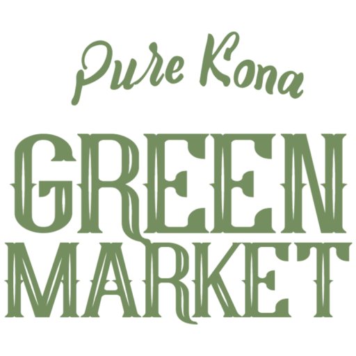 Green Markets Logo - Pure Kona Green Market
