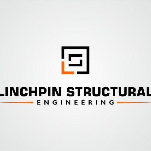 Structural Engineering Logo - logo for Linchpin Structural Engineering | Logo design contest