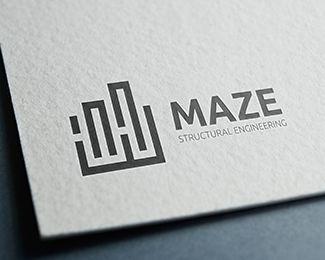 Structural Engineering Logo - Maze Engineering Designed