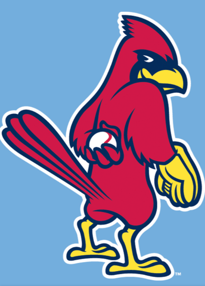 Red Birds with Banner Logo - Red bird Logos