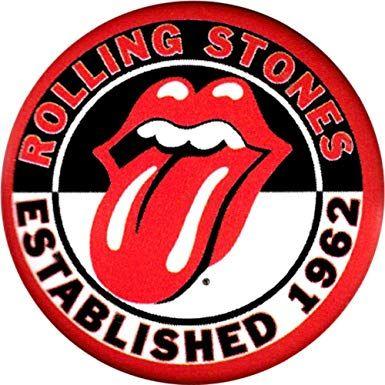 Rolling Stones Tongue Logo - Amazon.com: Rolling Stones - Established 1962 Tongue Logo - 1 1/4 ...