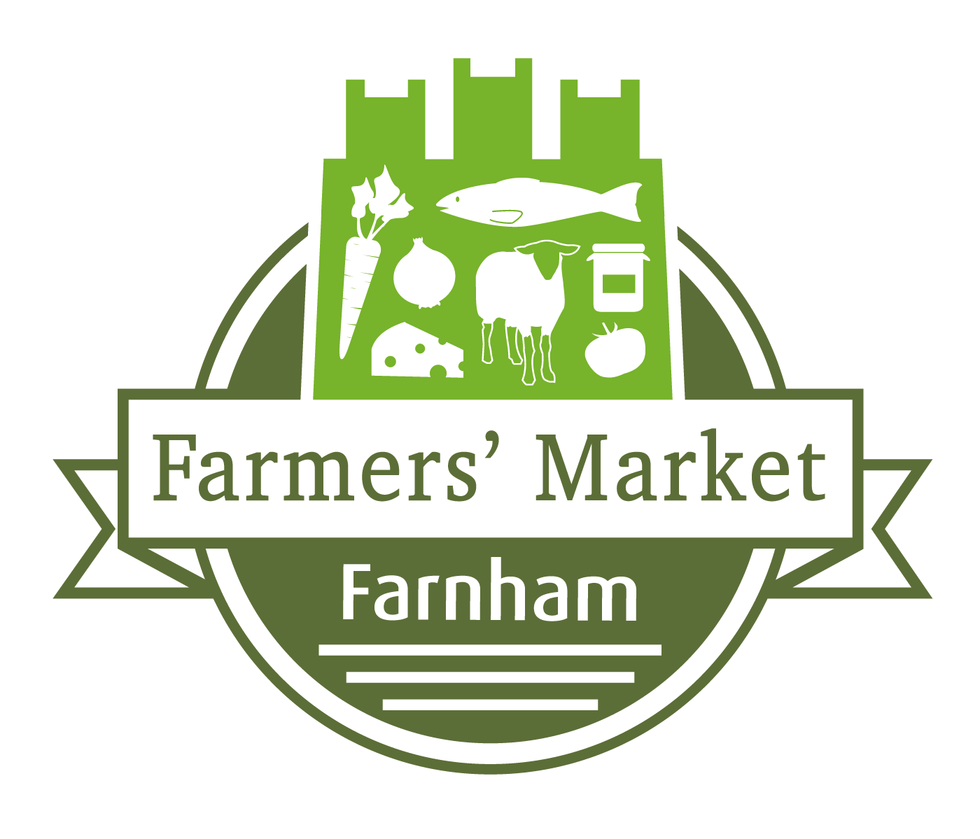 Green Markets Logo - Farnham Farmers' Market Town Council