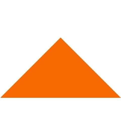 Orange Triangle Logo - Quia - Camp-Shapes