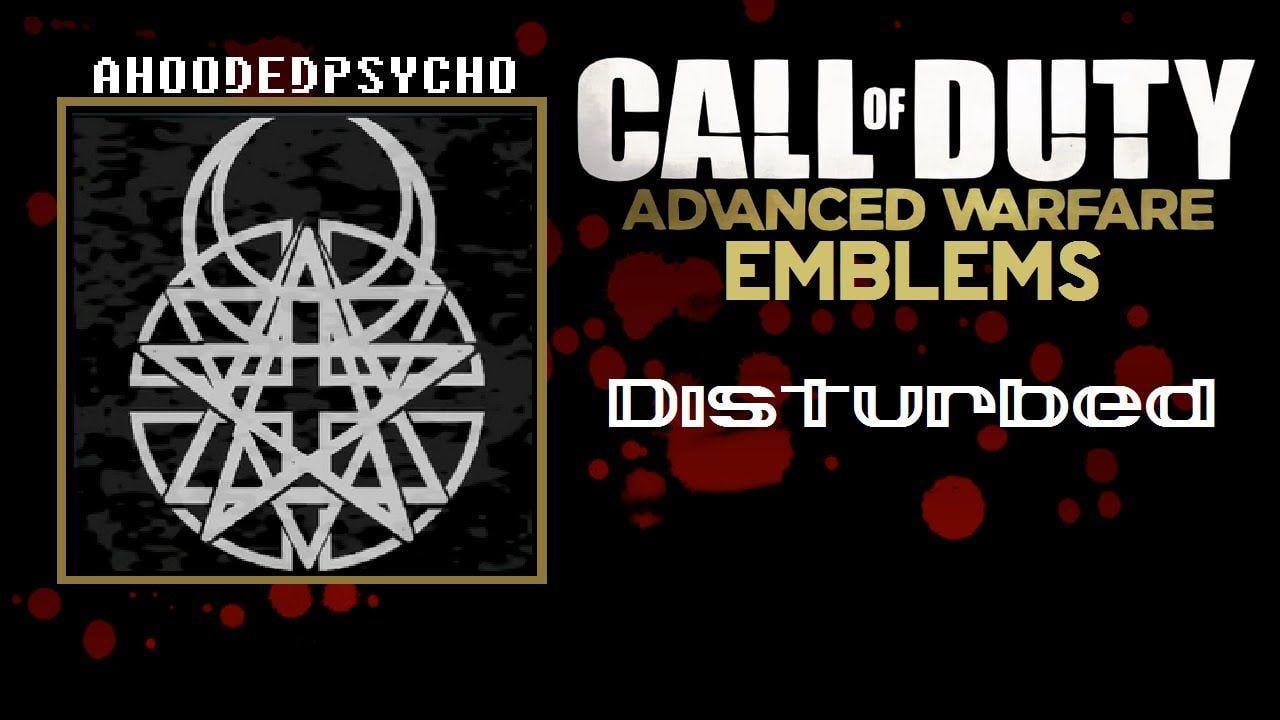 Disturbed Band Logo - Disturbed Band Logo - COD Advanced Warfare Emblem Tutorial (CODAW ...