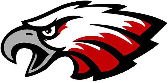 Black and Red Eagles Logo - Athletics - Eagle Nation - Rusk Independent School District