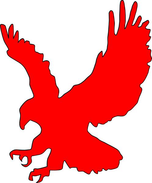 Red Eagles Logo - Red Eagle Clip Art at Clker.com - vector clip art online, royalty ...