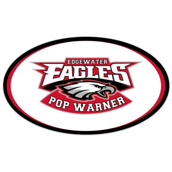 Red Eagles Logo - Car Magnet - Edgewater Eagles Logo | ChalkTalkSPORTS