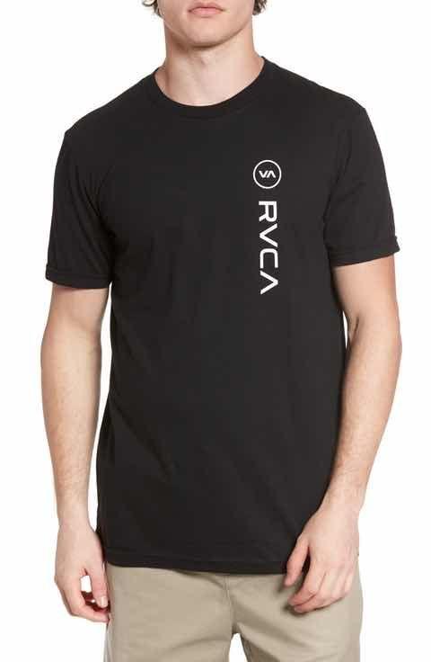 Wood RVCA Logo - RVCA Sport Vertical Logo T Shirt. Jason's Style