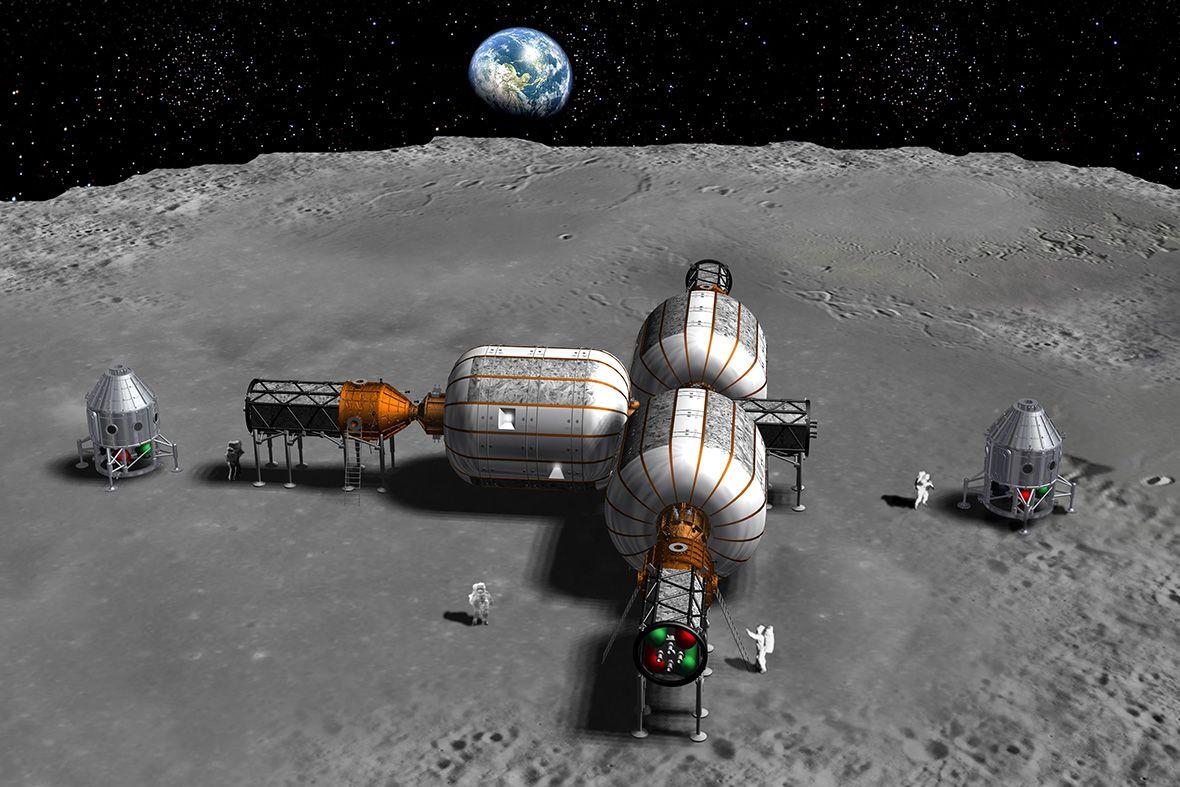 Bigelow Aerospace Logo - NASA and Bigelow Aerospace Make Plans for Moon Base. Space Industry