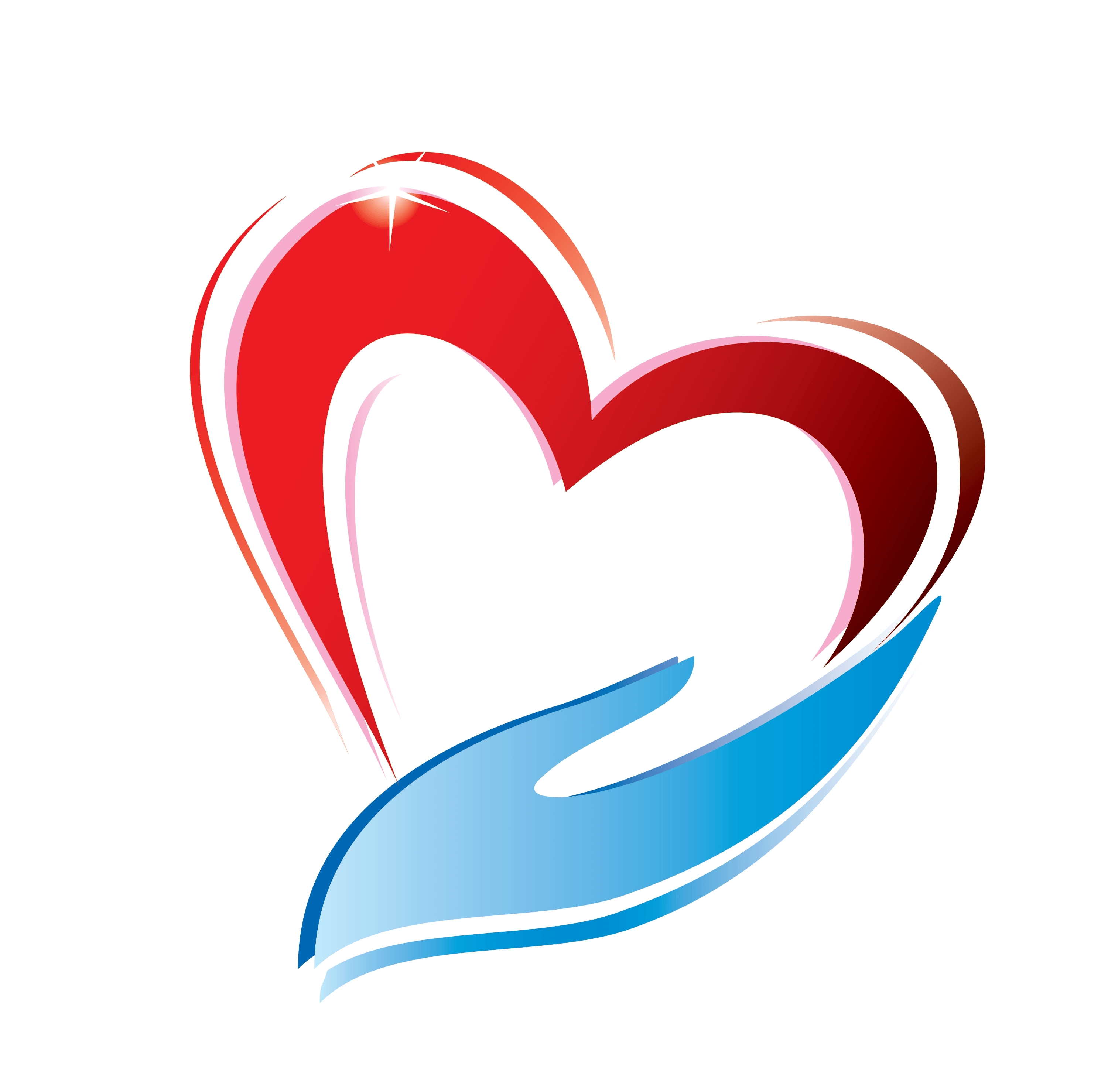 Red Heart Hands Logo - Pin by Marinka Willig on Hearts | Pinterest | Heart, Heart logo and ...