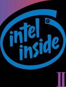 Intel PC Game Logo - Pentium II 300MHz Can Run PC Game System Requirements