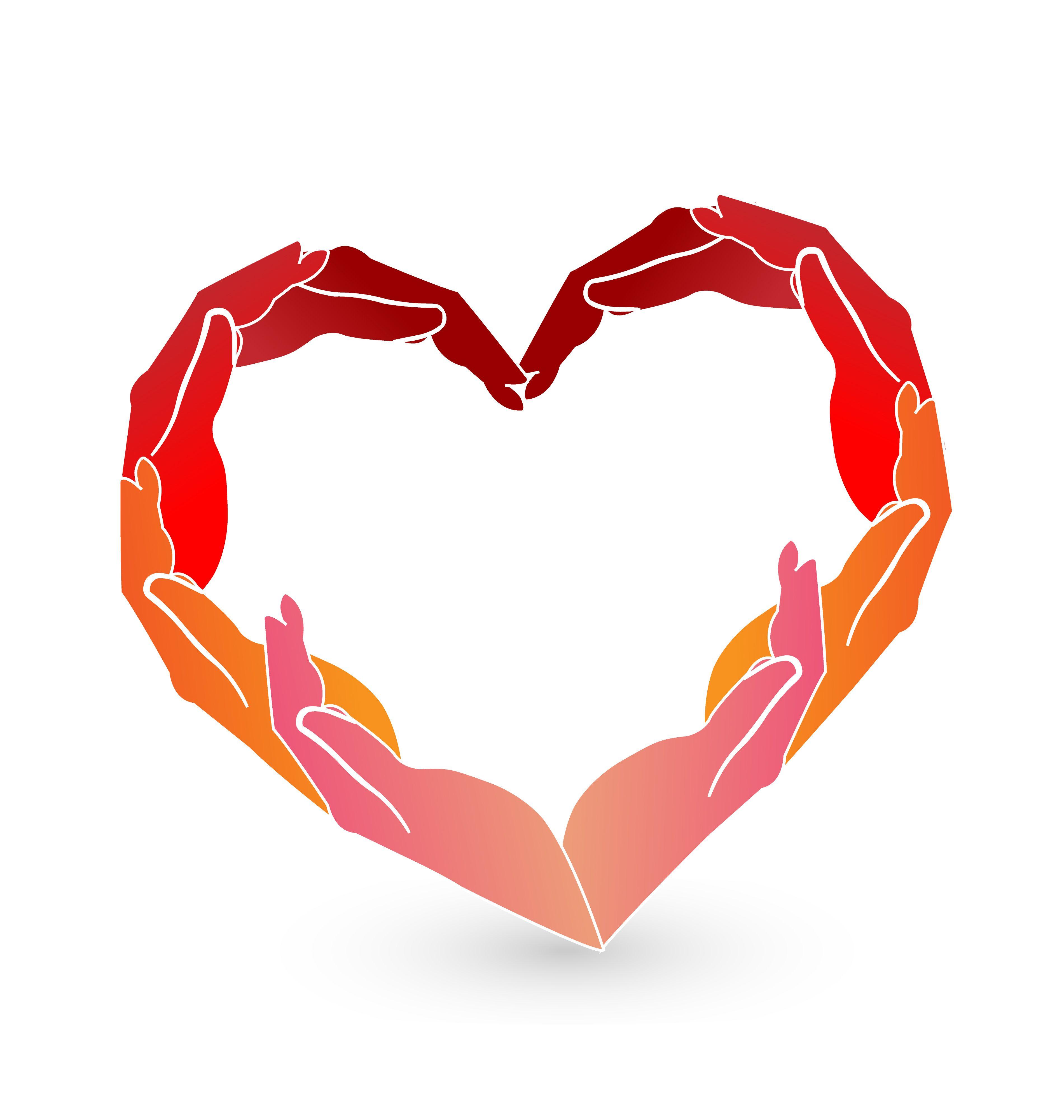 Red Heart Hands Logo - 26933867 - red heart hands icon - H.O.P.E. Guided Imagery and Music ...