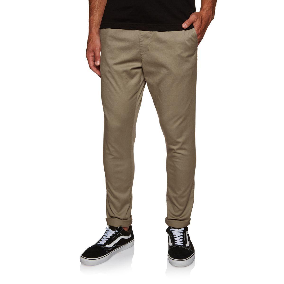 Wood RVCA Logo - RVCA Chino Pant A.t Dayshift Elastic Chino Pant