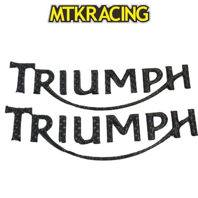 Triumph Daytona Logo - Black Carbon Motorcycle Emblem Badge Decal 3D Tank Wheel Logo ...