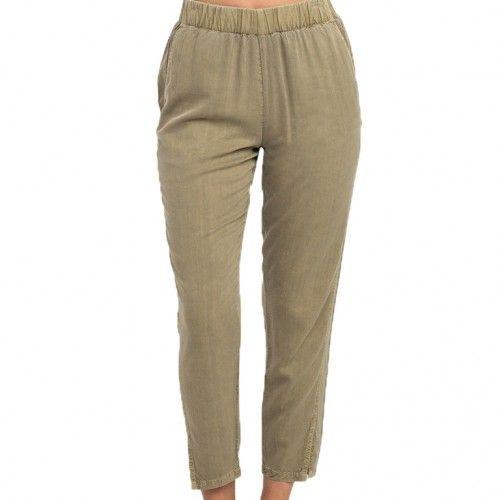 Wood RVCA Logo - RVCA Chill Vibes Trousers in Wood