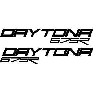 Daytona 675 Logo - Passion Stickers - Motorbike Decals - Triumph Daytona 675R