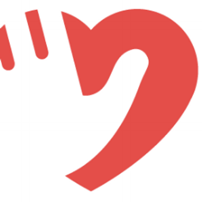 Red Heart Hands Logo - my hands and heart