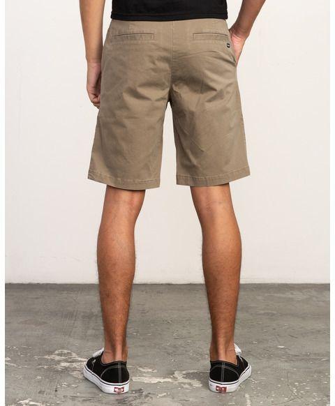 Wood RVCA Logo - Daggers Chino Short | RVCA Europe