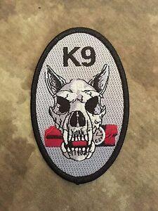Bomb Dog Logo - K9 Unit Bomb Sniffing Dog Patch, Law Enforcement/Military | eBay