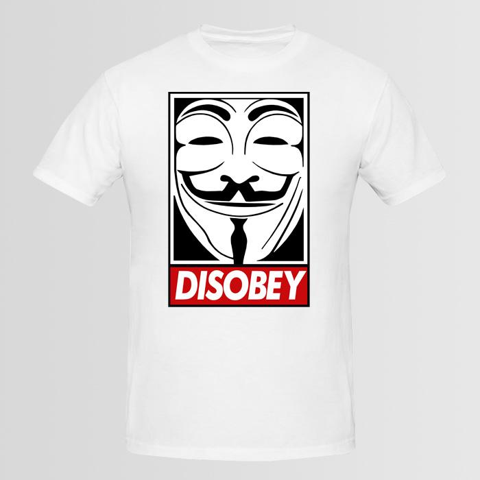 Disobey Logo - Disobey Logo T-Shirt - Thestore.pk