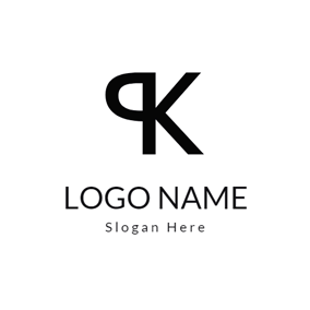 Simple Black and White Logo - Free Letter Logo Designs. DesignEvo Logo Maker