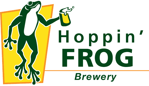 Famous Frog Logo - Hoppin' Frog Brewery