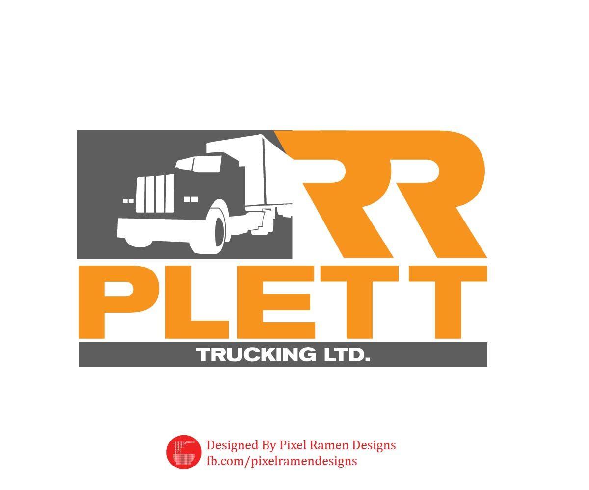 R R Trucking Logo - Traditional, Conservative, Trucking Company Logo Design for R R