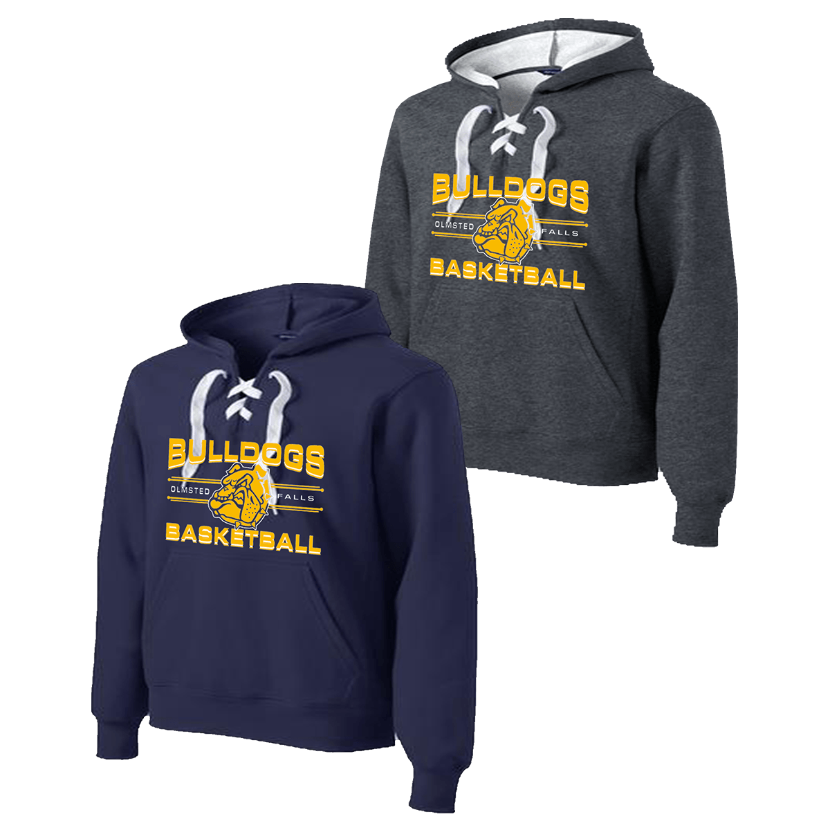 Lace Basketball Logo - OFBA Basketball Lace Hoodie (F008) - RycoSports