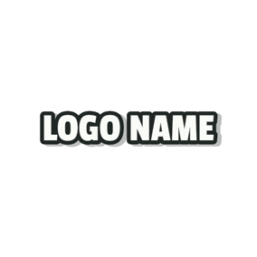 Simple Black and White Logo - Free Cool Text Logo Designs. DesignEvo Logo Maker