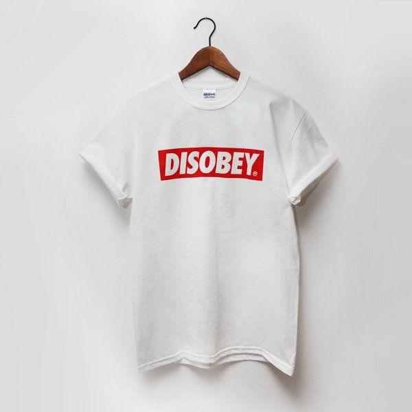 Disobey Logo - Disobey Project - Disobey Clothing — Disobey Red Box Logo Tee