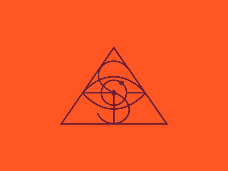 Orange Triangle Logo - 28+ Creative Triangle Logo Designs, Ideas | Design Trends - Premium ...
